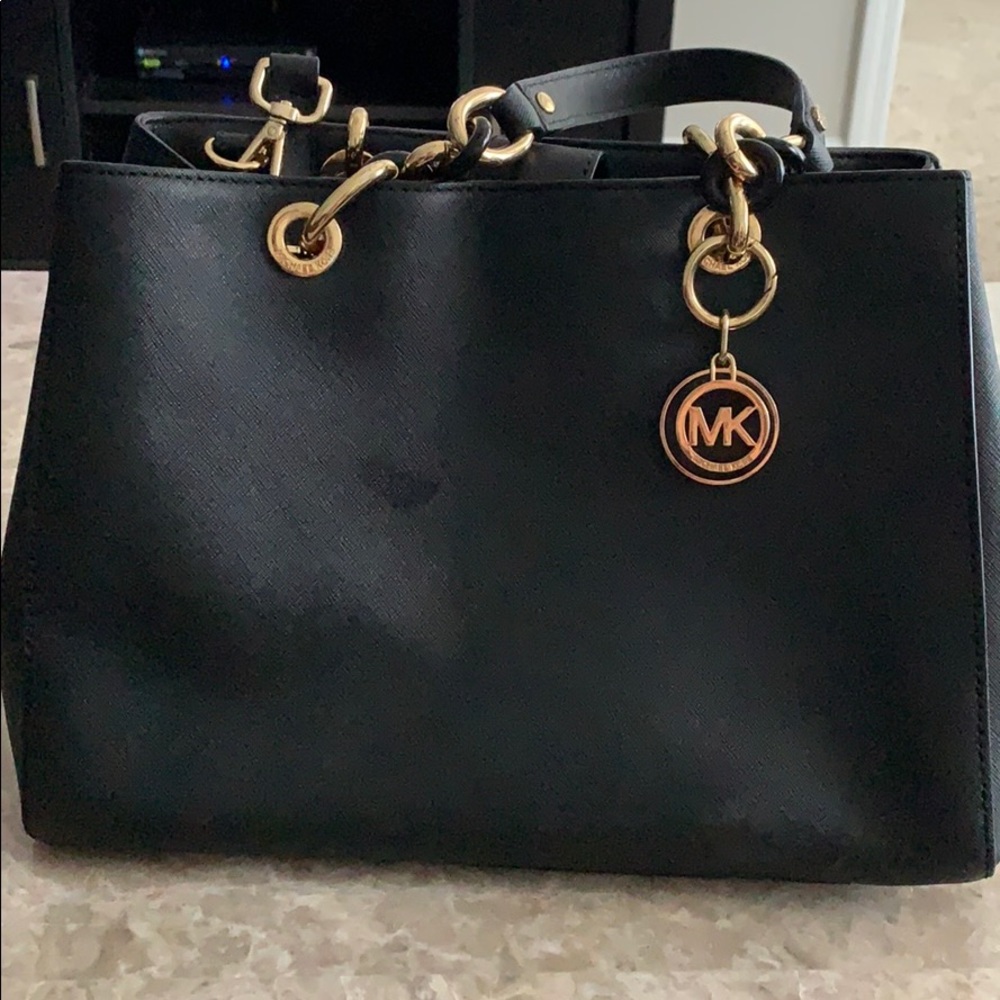 Black Michael Kors purse.